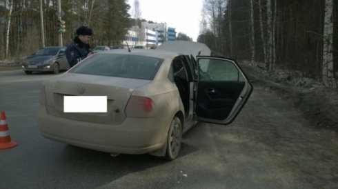 В Екатеринбурге четырехлетний мальчик стал жертвой зазевавшегося водителя
