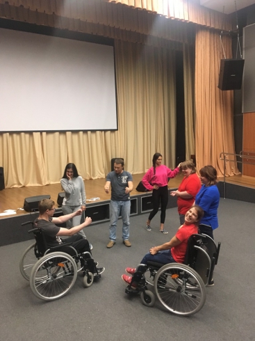 В уральской столице провели театральный мастер-класс для инвалидов