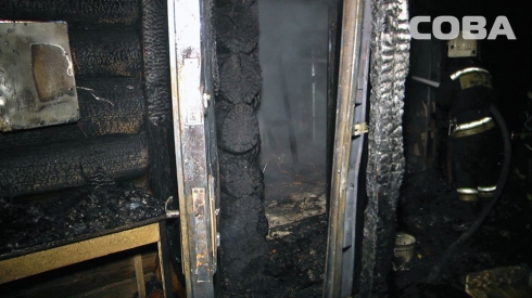Накануне вечером в переулке Северский сгорел частный дом