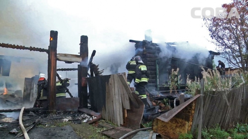 В селе Горный Щит после пожара в частном доме нашли труп