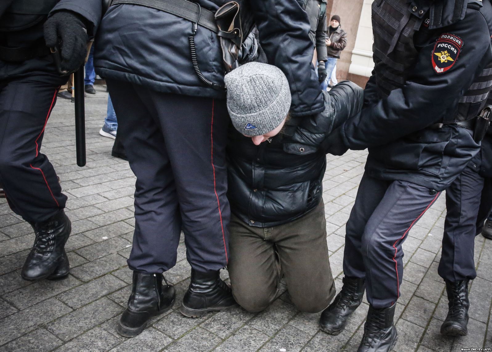 В Москве прошли массовые задержания сторонников Вячеслава Мальцева*