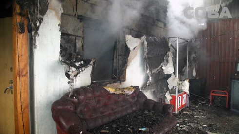 В Екатеринбурге при пожаре в частном доме пострадала двухлетняя девочка