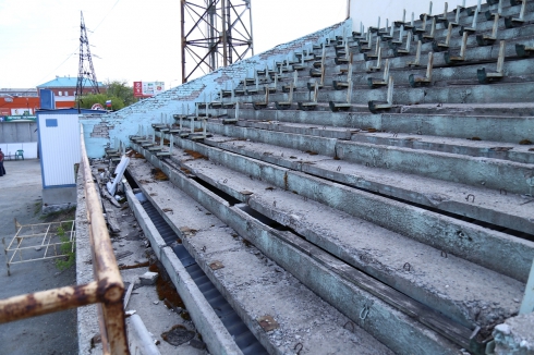 Реконструкцию курганского стадиона «Центральный» планируют закончить к декабрю