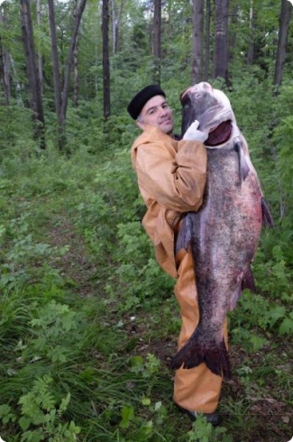 В Исетском водохранилище поймали рыбу-гиганта