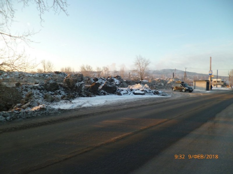 Два нижнетагильских предприятия складировали снег с нарушениями законодательства