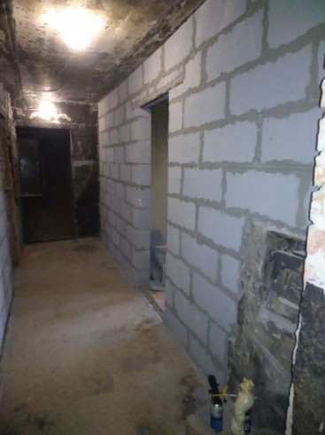 В доме в Пионерском поселке, где взорвались газовые баллоны, восстановили разрушенные стены