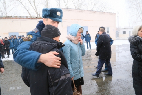 Сотрудники МЧС Зауралья почтили память погибшего коллеги