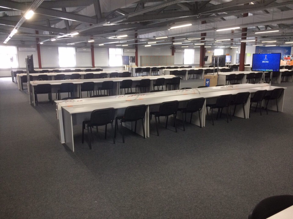 Медиацентр «Екатеринбург Арены» открыл двери для журналистов