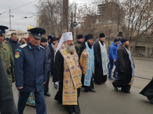 В Екатеринбурге прошел очередной крестный ход