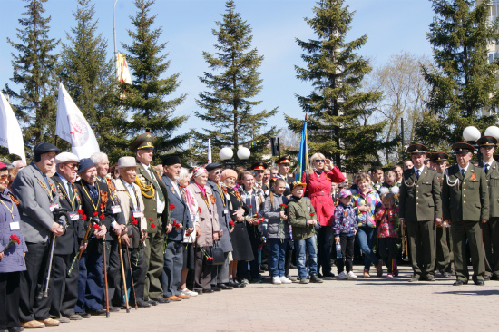 9 мая в Верхней Пышме