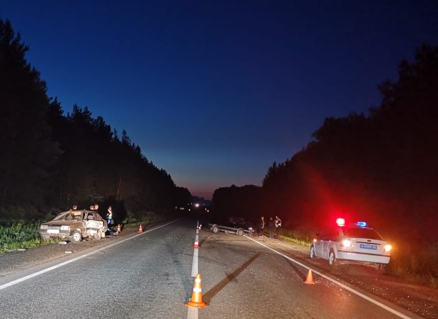 В Свердловской области в ДТП трассе Реж - Алапаевск погиб ребёнок