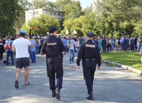 Екатеринбург продолжает поддерживать москвичей, борющихся за свободу выборов