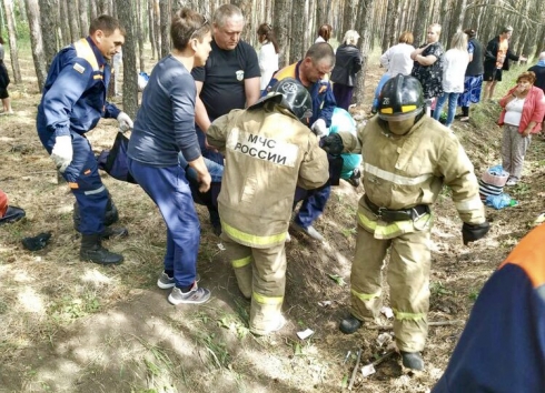 По факту опрокидывания автобуса с туристами на трассе Курган — Куртамыш возбуждено уголовное дело