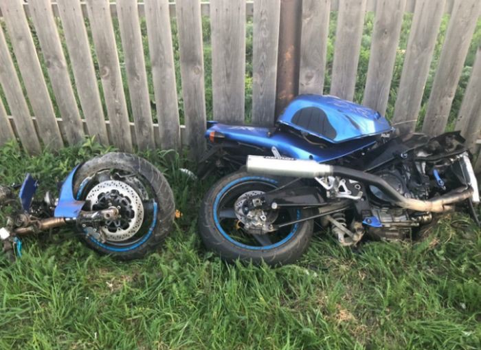В Свердловской области 20-летний мотоциклист после ДТП впал в кому