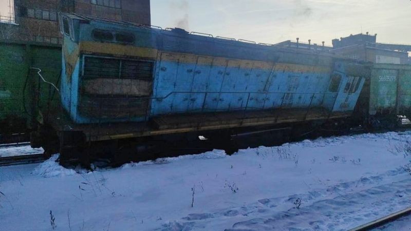 Два железнодорожных состава столкнулись в Нижнем Тагиле